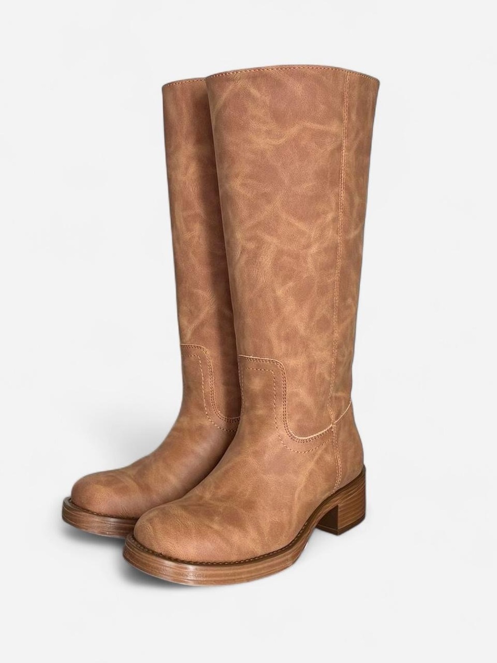 Steve Madden Tan Riggs Boots